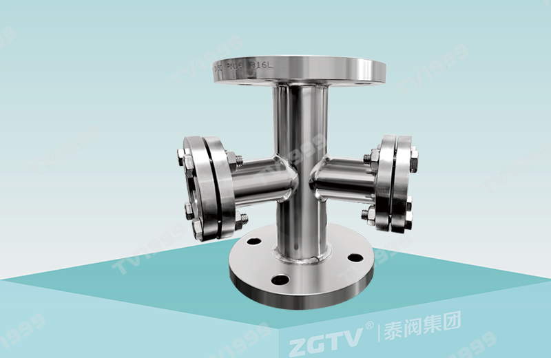 Stainless steel zero residue sight glass