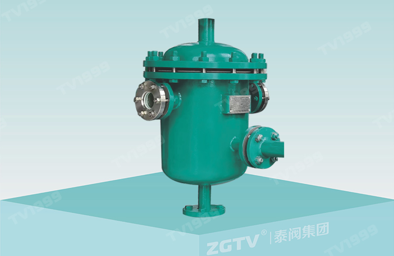 Fluorine lined vapor liquid separator